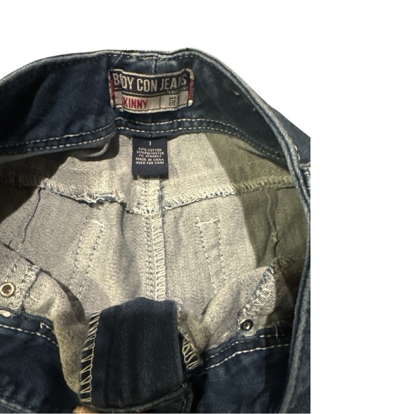 Amethyst Body Con Jeans Dark Blue Skinny Denim - Picture 4 of 5